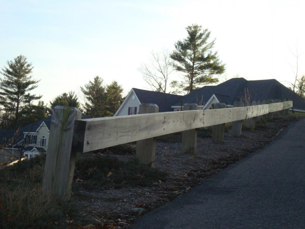 residential driveway guardrail (2) Reliable Fence